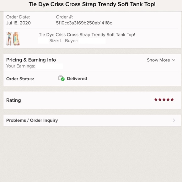 Tie Dye Criss Cross Strap Yellow Teal Tank Top! - Picture 12 of 12